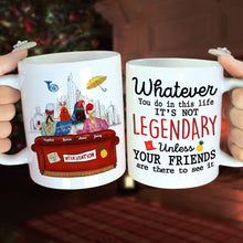 Load image into Gallery viewer, Personalized Legendary Friendship Mug - Custom Gift for Friends Coffee Mug PopCulturePrints