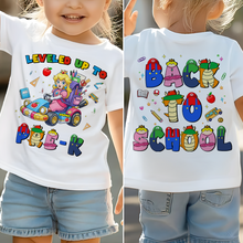 Load image into Gallery viewer, Leveled Up To Pre-K - Personalized Gifts for Kids Shirts PopCulturePrints