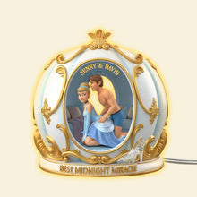 Load image into Gallery viewer, Best Midnight Miracle - Personalized Acrylic Light Box for Couples Light Box PopCulturePrints
