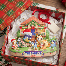Load image into Gallery viewer, “Bringing Family Together: Cozy Family Christmas Ornament - Personalized Gift for Christmas Lovers!”