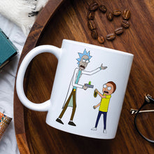 Load image into Gallery viewer, Witty Cartoon Science Mug for Pop Culture Fans Coffee Mug PopCulturePrints