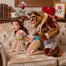 Load image into Gallery viewer, Love Unleashed: Custom Funny Couple Pillow - A Unique Gift for Couples Pillow PopCulturePrints