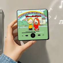 Load image into Gallery viewer, Custom Couple Music Fridge Magnet – Personalized Love Songs Gift Fridge Magnet PopCulturePrints