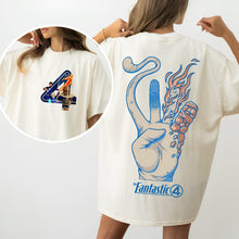 Load image into Gallery viewer, “Embrace the Galaxy with Style” - Galactic Fingers Shirt - Personalized Gifts for Movie Fans Shirts PopCulturePrints