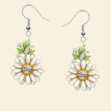 Load image into Gallery viewer, Illuminate Your Spirit with Personalized Birth Month Flower Earrings - A Unique Gift for Her Earrings PopCulturePrints