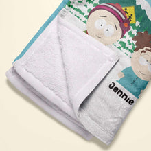 Load image into Gallery viewer, Customized Cartoon Character Blanket for Grandma - Personalized Gift Blanket PopCulturePrints