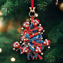 Load image into Gallery viewer, Embrace Family Joy with Our Playful Spider-Man Family Tree Ornament - Personalized Gift for Everyone Ornament PopCulturePrints