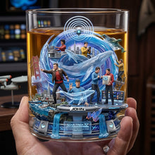 Load image into Gallery viewer, "Celebrate 40 Years of Star Trek IV with Every Sip!" - Personalized Drinking Glass - Unique Gift for Fans and Collectors