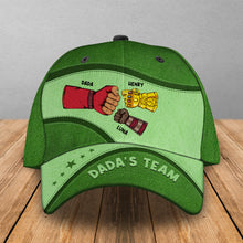 Load image into Gallery viewer, Personalized Superhero Dad Cap - Custom Father's Day Gift Caps PopCulturePrints