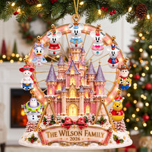 Load image into Gallery viewer, Family Fun This Holiday - Personalized Magical Snowman Family Christmas Ornament