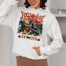 Load image into Gallery viewer, Halloween Town EST 1998 Sweatshirt - Retro Pumpkin Design Shirts PopCulturePrints