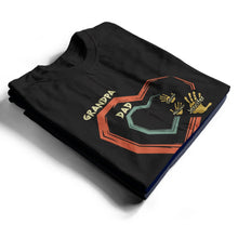 Load image into Gallery viewer, ‘Together We Stand – Celebrate Family Connections’ - Personalized T-Shirt - Gift for Dad, Grandpa and Loved Ones T-shirt PopCulturePrints