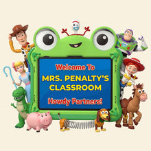 Load image into Gallery viewer, Welcome to Mrs. Garcia's Classroom - Personalized Teacher Gift Sign