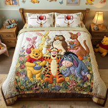 Load image into Gallery viewer, Celebrate Togetherness with a Century Celebration Cute Quilt Bed Set - Personalized Gift for All Occasions Bedding Set PopCulturePrints