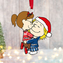 Load image into Gallery viewer, Personalized Cartoon Couple Christmas Ornament - Custom Valentine's Day Gifts Ornament PopCulturePrints