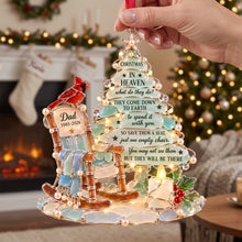 Load image into Gallery viewer, Christmas In Heaven – Personalized Keepsake Ornament for Remembering Loved Ones