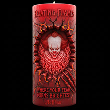 Load image into Gallery viewer, "Good Guys Gone Bad" - Personalized LED Candle for Horror Fans Led Candle PopCulturePrints