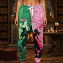 Load image into Gallery viewer, “Embrace Your Fantasy” - Fantasy 3D Sweatpants, Personalized Custom Gift for Dreamers & Art Lovers Shorts and Pants PopCulturePrints