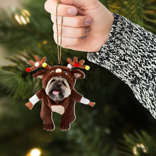 Load image into Gallery viewer, Funny Personalized Christmas Ornaments for Dog Lovers Ornament PopCulturePrints