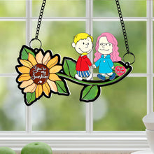 Load image into Gallery viewer, You're My Sunshine Personalized Suncatcher Ornament for Couples Suncatcher PopCulturePrints