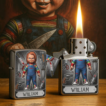 Load image into Gallery viewer, "Unleash Your Inner Horror Icon" - Horror Character Lighter - Personalized Gift for Horror Enthusiasts Lighter PopCulturePrints