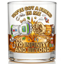 Load image into Gallery viewer, You've Got a Friend in Me - Personalized Drinking Glass for Friends