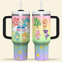 Load image into Gallery viewer, Personalized Tumbler for Mom - Cares-A-Lot Bears Design Tumbler Cup PopCulturePrints