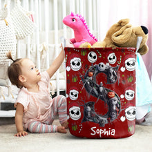 Load image into Gallery viewer, Personalized Movie Fan Alphabet Laundry Basket Laundry Basket PopCulturePrints