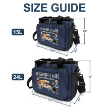 Load image into Gallery viewer, Camping Partners For Life - Personalized Lunch Bag for Couples Lunch Bag, Cooling Tote PopCulturePrints