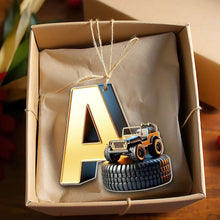 Load image into Gallery viewer, Personalized Off-Road Christmas Ornament - Custom Alphabet Gift Ornament PopCulturePrints