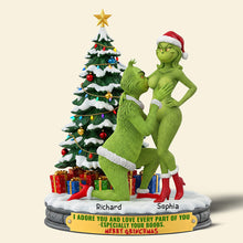 Load image into Gallery viewer, I Adore You - Naughty Couple Acrylic Plaque - Personalized Gifts for Fun-loving Couples Shaped Plaques PopCulturePrints