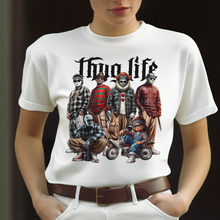Load image into Gallery viewer, Thug Life Halloween T-Shirt for Horror Movie Fans Shirts PopCulturePrints