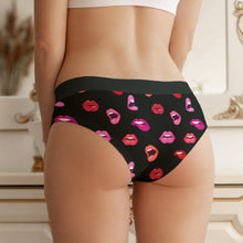 Load image into Gallery viewer, Personalized Lip Print Boxer Briefs for Couples Boxer Briefs PopCulturePrints