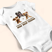 Load image into Gallery viewer, Celebrate New Friendships - Personalized Baby Onesie Baby Onesie PopCulturePrints