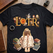 Load image into Gallery viewer, “Escape into a World of Imagination” - Immersion Reading Shirt - Personalized Gifts for Book Lovers