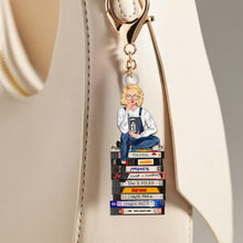 Load image into Gallery viewer, Personalized Keychain for Movie Lovers - Unique Gift for Film Enthusiasts Keychains PopCulturePrints