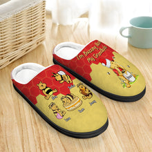 Load image into Gallery viewer, Custom Grandma Slippers with Bear Family Design Shoes PopCulturePrints