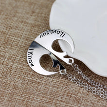 Load image into Gallery viewer, Rebel Alliance Couple Necklace - Personalized Necklace for Fans - Valentine's Day Gifts Necklace PopCulturePrints
