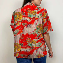 Load image into Gallery viewer, Vibrant Tiger Print Personalized Hawaiian Shirt for Movie Fans Hawaiian Shirts PopCulturePrints