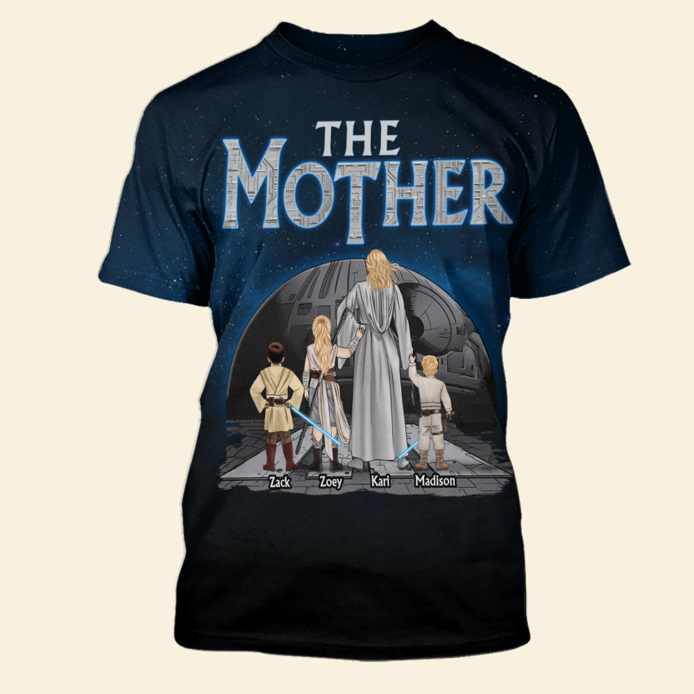 Star-Inspired Personalized Mother's Day T-Shirt