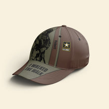 Load image into Gallery viewer, Custom Veteran Cap - U.S. Army Soldier Tribute
