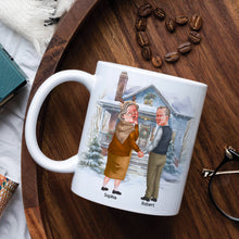 Load image into Gallery viewer, Personalized Old Couple Coffee Mug - Love is Special Gift
