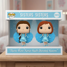 Load image into Gallery viewer, "There Were Never Such Devoted Sisters" - Soul Sisters Acrylic Plaque Personalized Gifts for Besties Shaped Plaques PopCulturePrints
