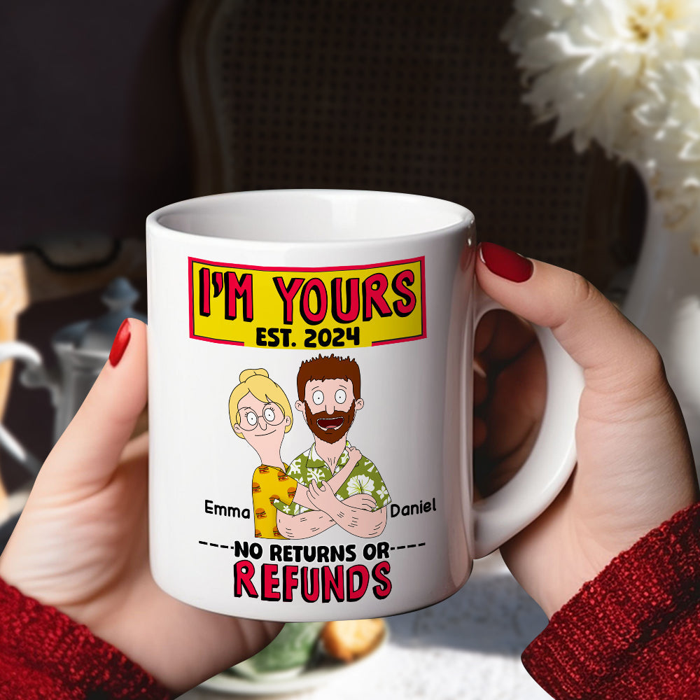 Personalized Couples Coffee Mug - Unique Valentine's Day Gifts for Special Occasions Coffee Mug PopCulturePrints