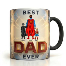 Load image into Gallery viewer, Best Dad Ever Magic Coffee Mug - Personalized Gifts for Dads Coffee Mug PopCulturePrints
