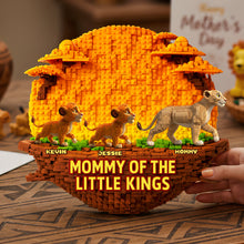 Load image into Gallery viewer, Mommy of the Little Kings - Personalized Acrylic Plaque for Mother's Day Shaped Plaques PopCulturePrints
