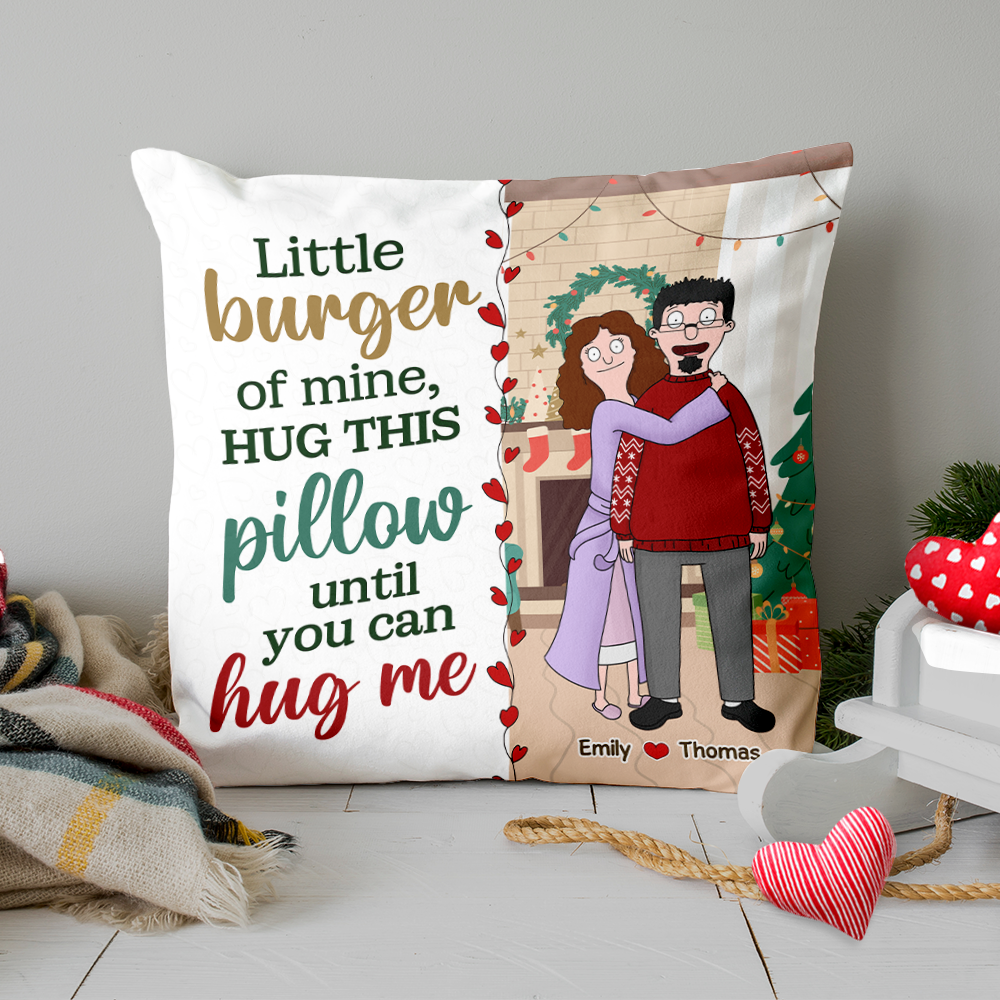Custom Cartoon Couple Pillow - Perfect Personalized Valentine's Day Gifts Pillow PopCulturePrints