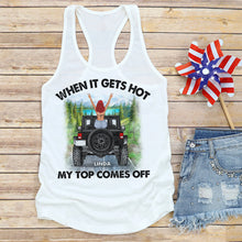 Load image into Gallery viewer, Personalized Summer Jeep Adventure Tank Top
