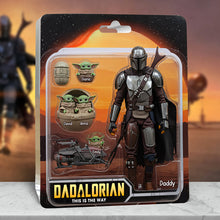 Load image into Gallery viewer, Best Dad In The Galaxy - Personalized Acrylic Plaque for Dad Shaped Plaques PopCulturePrints
