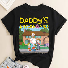 Load image into Gallery viewer, “Dad&#39;s Wildest Squad!” - Daddy&#39;s Little Homies Shirt - Personalized Gift for Dads &amp; Grandpas Shirts PopCulturePrints
